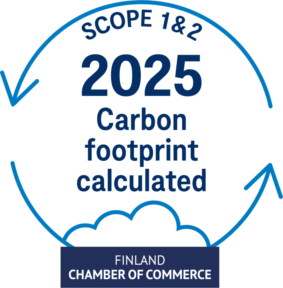 Carbon Footprint Calculated label